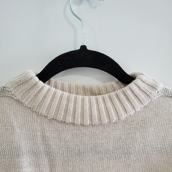 Ivory crewneck knit sweater - Uniqlo U - Picture 3 of 8